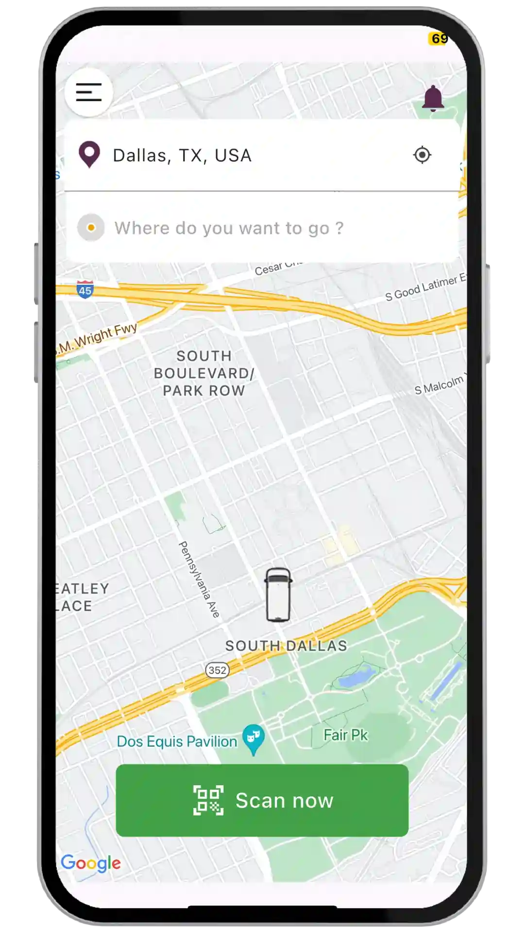 App Scan - Aux Taxi